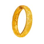 24K gold-plated light luxury style women's clip bracelet, wedding women's elegant wholesale hollow carved bracelet jewelry - Image 5