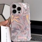 Water ripple love cover for iPhone 7 to iPhone 17 cover models