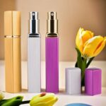 12ml aluminum square tube perfume bottle