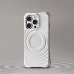 Trending Wave phone case for iPhone 17 Pro Max from iPhone 12 magnetic silicone case