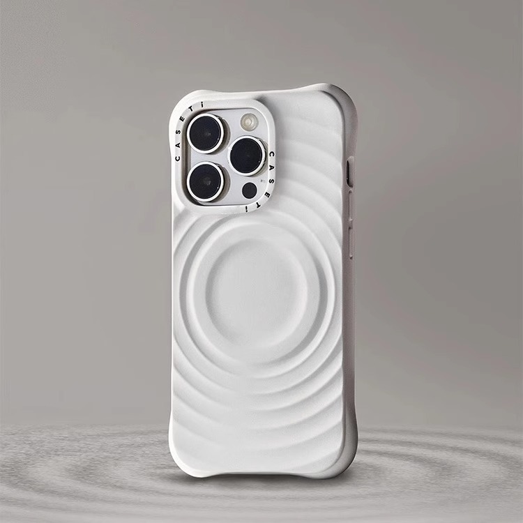 O1CN01ua7WXy1ebfko5EU2e_2219844523890-0-cib.jpg Trending Wave phone case for iPhone 17 Pro Max from iPhone 12 magnetic silicone case - Image 1