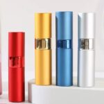 10ml Three-Section Rotating Aluminum Bottle Portable Spray Perfume Bottle