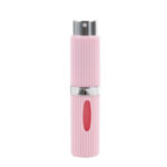 8ml Plastic-Patterned Bottom Cans Rotating Perfume Bottles Rechargeable Portable Spray - Image 5