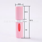 Rotary Perfume Bottle 8ml Portable Press Travel Spray Glass Inner Liner - Image 3