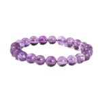 Natural Stone Crystal Agate Round Bead Bracelet Tiger's Eye Stone Bead Bracelet - Image 5