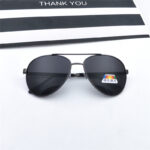 New Polarizer Wholesale Men's Sunglasses Driver Fishing Toad Mirror Sunglasses - Image 2
