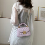 Women's Ins Style Chain Crossbody Bag 2026 Korean Fashion Small Square Handbag For Daily & Party Use - Image 2