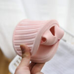 Summer PVC Bathroom Slippers Home Cartoon Couples Sandals Indoor Cute Bath Slip Sandals Women's Stalls - Image 2