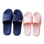 Summer PVC Bathroom Slippers Home Cartoon Couples Sandals Indoor Cute Bath Slip Sandals Women's Stalls - Image 5