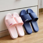 Summer PVC Bathroom Slippers Home Cartoon Couples Sandals Indoor Cute Bath Slip Sandals Women's Stalls