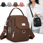 Women's Casual Fashion Oxford Cloth Handbag & Crossbody High-End One-Shoulder Mobile Phone Bag