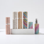 5ml Colored Diamond Flat-Top Perfume Atomizer  Portable Refillable Mini Spray Bottle - Image 3