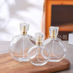 30ml / 50ml / 100ml High-End Transparent Glass Perfume Atomizers  Luxury Refillable Press Spray Bottles - Image 2