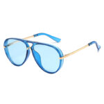 Dark blue frame blue