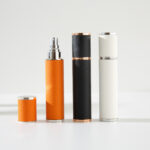 10ml Leather Perfume Atomizer Portable Refillable Mini Press Spray Bottle - Image 2