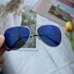 Silver frame ice blue