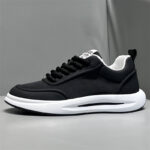 Men's Shoes 2025 Summer New Breathable Mesh Shoes Fashionable and Versatile Little White Shoes Comfortable Soft Sole Athleisure Shoes Men - Image 3