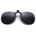 Factory Direct Modular Clip-On Night Driving Glasses  Flip-Up Polarized UV400 Lenses For Myopia Frames - Image 2