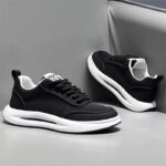 Men's Shoes 2025 Summer New Breathable Mesh Shoes Fashionable and Versatile Little White Shoes Comfortable Soft Sole Athleisure Shoes Men