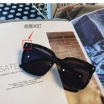 T3GZ - Black Frame Gray Panel [Polarized High-Quality Metal Hinge] Black Frame Black Gray Panel