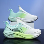 New Professional Marathon Running Shoes, Carbon Plate Shock-Absorbing Lightweight Sports Shoes, Male Teenage Students, Physical Fitness Test Speed Racing