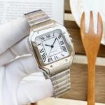 Santos Dumont Rome Series Fashion Quartz Watch Couple's Analog Wristwatch