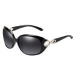Women's Polarized Sunglasses Premium Look Large-Frame Fashionable UV-Blocking Sunglasses Driving Sunglasses - Image 5