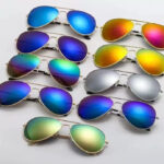 Classic Double Beam 3026 Toad Glasses Sunglasses Driving Fishing Sunglasses Color Film Fashion Aviator Glasses - Image 3
