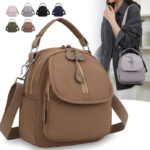 Women's Fashionable Nylon Small Square Crossbody Bag Lightweight Canvas Shoulder Purse, Phone & Coin Pouch (Factory Direct)