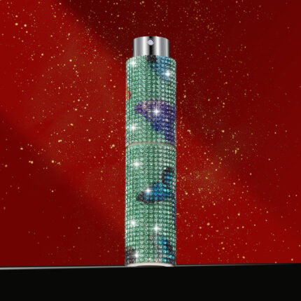 10ml; Green Butterfly; ABS + glass