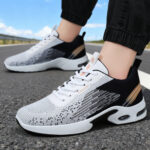 Shoes Men's Spring New Plus Size Men's Shoes Sneakers Mesh Breathable Sneakers Fashion Casual Running Shoes - Image 3