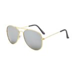 Gold frame white mercury