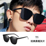 T1 - black frame gray flakes
