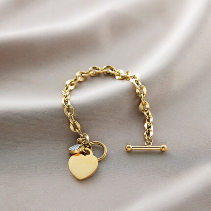 OT buckle love gold