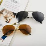 Classic Double Beam 3026 Toad Glasses Sunglasses Driving Fishing Sunglasses Color Film Fashion Aviator Glasses - Image 4