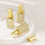 12ml Electroplated Perfume Atomizer Portable Refillable Glass Spray Bottle