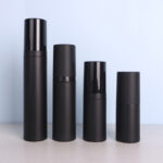 In stock new black frosted Taiwan vacuum bottle press lotion bottle pump head dispensing bottle convenient spray bottle - Image 2