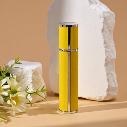 10ml; yellow; PU skin + electrochemical aluminum nozzle + glass liner
