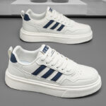 Putian Men's Shoes 2026 New Spring Trendy Brand High-End Men's White Shoes Soft Soles And Versatile Athleisure Board Shoes - Image 3