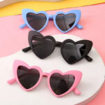New Peach Heart Sunglasses, European And American Cross-Border Party Love Glasses, Fashion And Versatile, Personalized Special-Shaped Sunscreen Sunglasses - Image 2