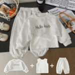 Three-piece set - grey