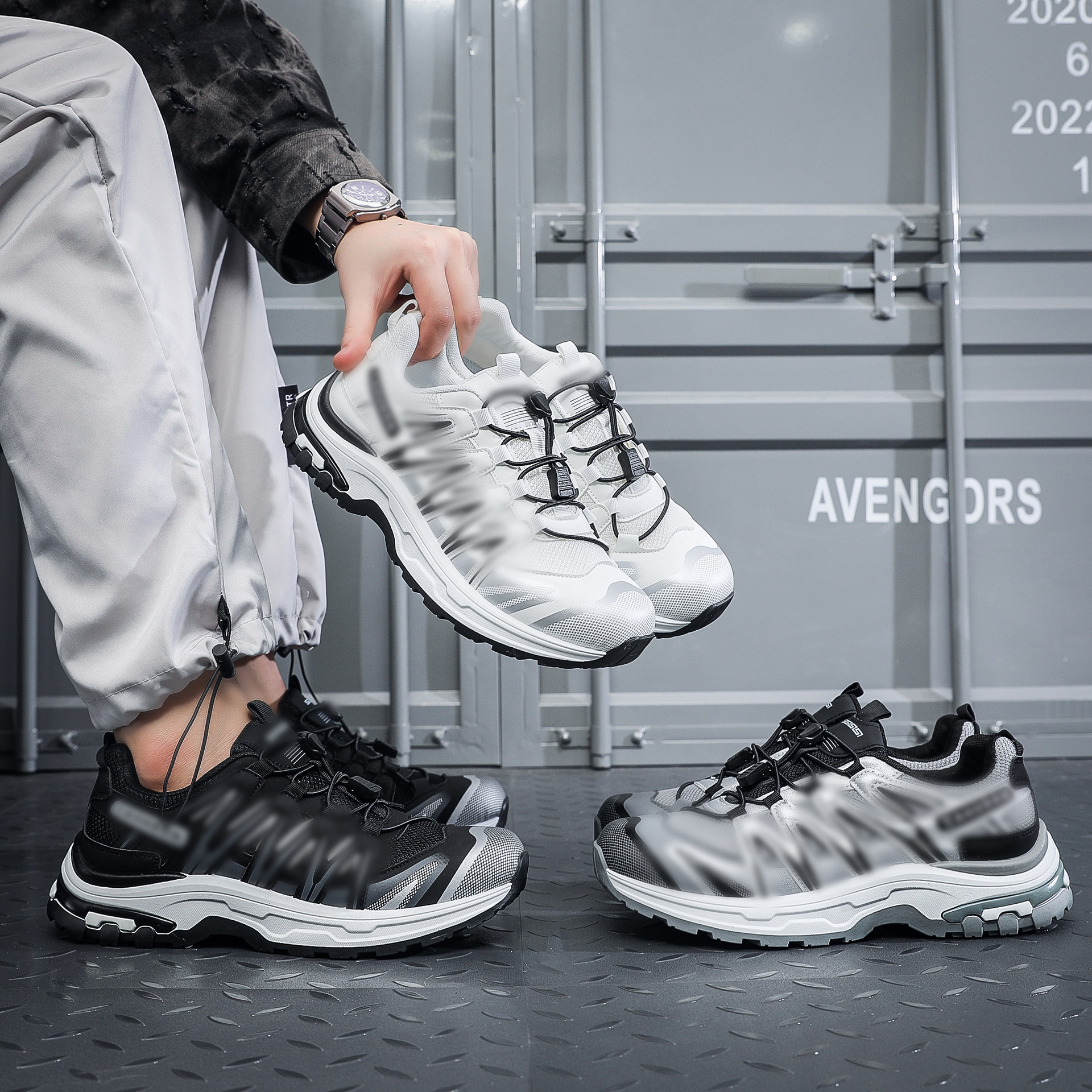 O1CN01G38gVw1T1Wnt23nim_2222084402322-0-cib.jpg Putian X Saxlo X Meng New Outdoor Hiking Shoes, Non-Slip And Wear-Resistant Thick-Soled Men's Casual Sports Trendy Shoes - Image 1