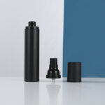 In stock new black frosted Taiwan vacuum bottle press lotion bottle pump head dispensing bottle convenient spray bottle - Image 4