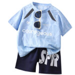 Boys' Quick-Drying Sports Suit Premium Summer Breathable Short-Sleeve Basketball Jersey & Shorts Two-Piece Set - Image 5