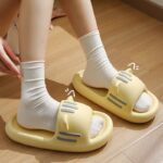 Women's Feces ("Shit-Feeling" / Ultra-Soft) Indoor Non-Slip Slippers  Summer 2024/2026 Room & Bathroom Household PVC Step Slides - Image 2