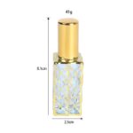 12ml Electroplated Perfume Atomizer Portable Refillable Glass Spray Bottle - Image 4