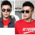 Polarized Sunglasses Wholesale Men's Sunglasses Driving Fishing Driver Glasses Fashion Square Round Face Black Driving Goggles - Image 3