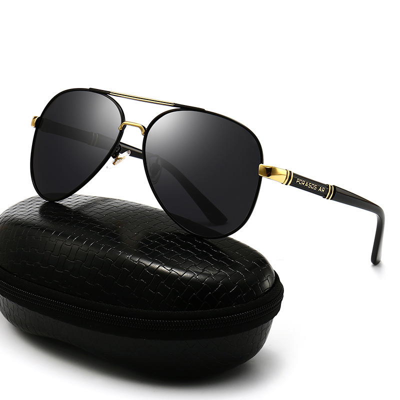 O1CN01KELH6e1FciDb2u1Cc_2218980120508-0-cib.jpg Metal Polarized Men's Sunglasses Men's Metal Sunglasses Toad Glasses Driving Glasses Vintage Large Frame Glasses - Image 1