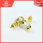 6ml Bronzed Glass Roller Perfume Bottle Luxury Refillable Essential Oil & Attar Dispenser - Image 4