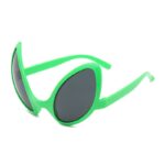 Alien green frame gray sheet
